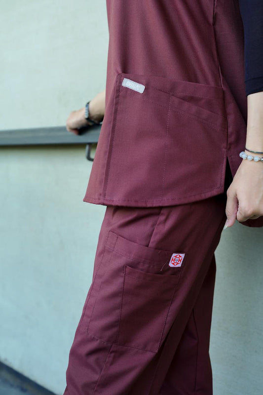 Ayra- Mocha Premium Scrubs