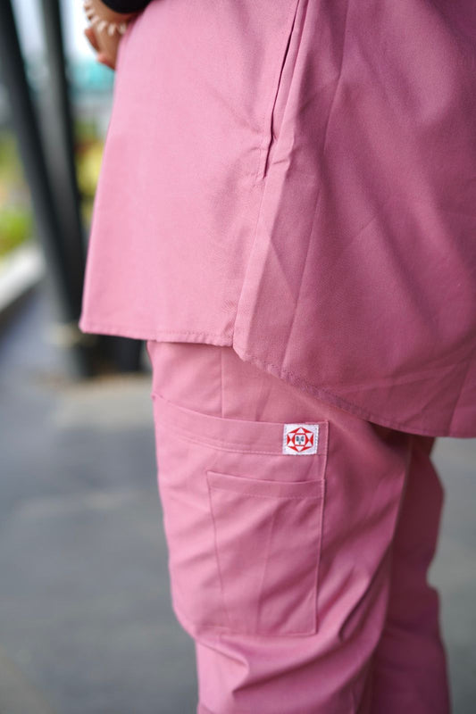Anaya-Mauve Premium Scrubs
