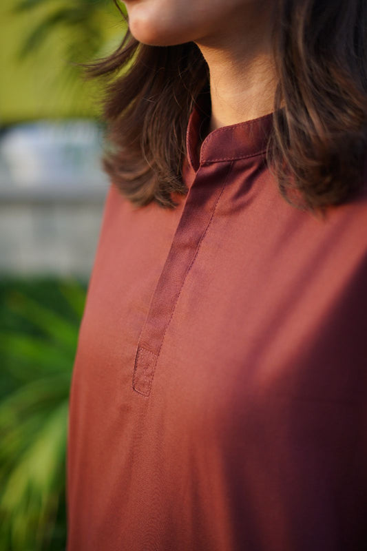 Anaya-Mocha Premium Scrubs