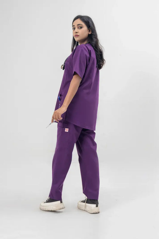 Iris Deep Purple Female Scrubs