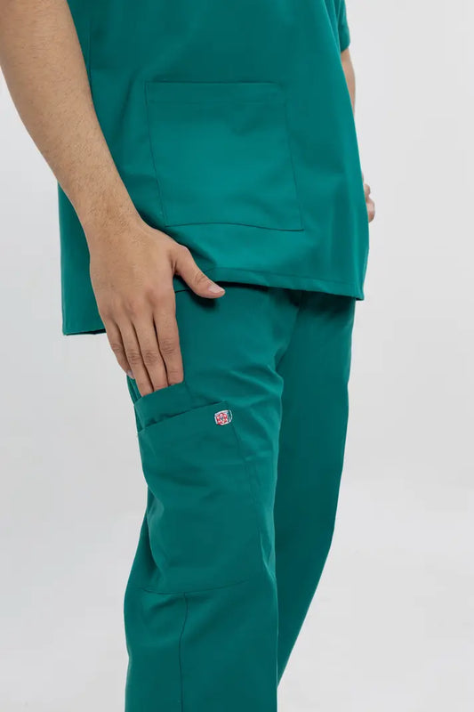 Emerald Green Unisex Scrubs